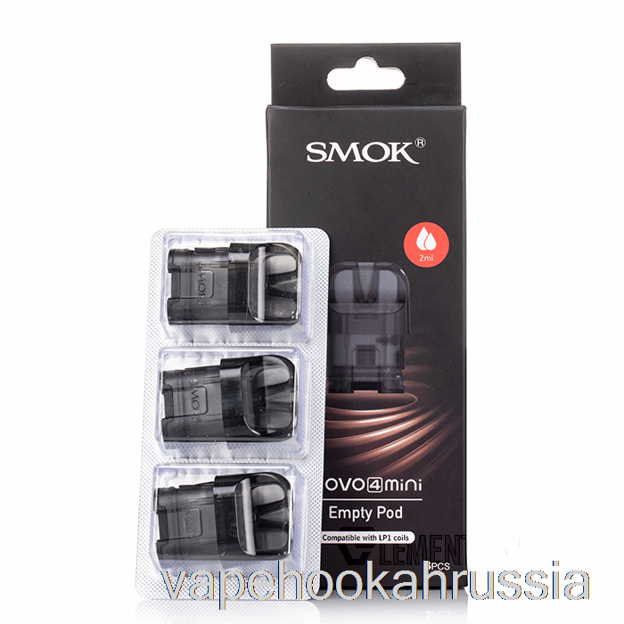 Vape Russia Smok Novo 4 мини сменные капсулы 2 мл Novo 4 мини капсулы